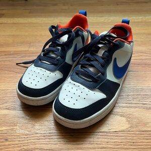 Nike Kids' Sneakers in Black, Blue, and Orange